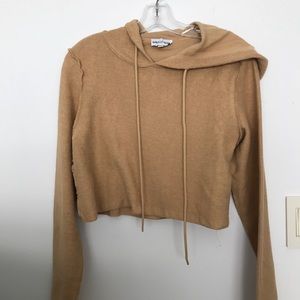 Danielle Guizio Camel Khaki Sweatsuit
